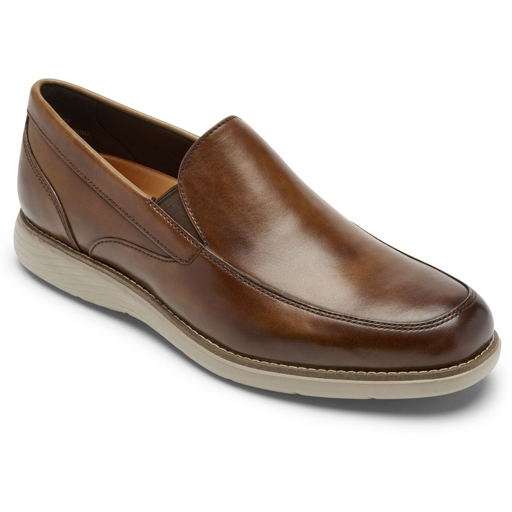 Rockport Loafers For Mens Brown - Garett Venetian - FV9681470